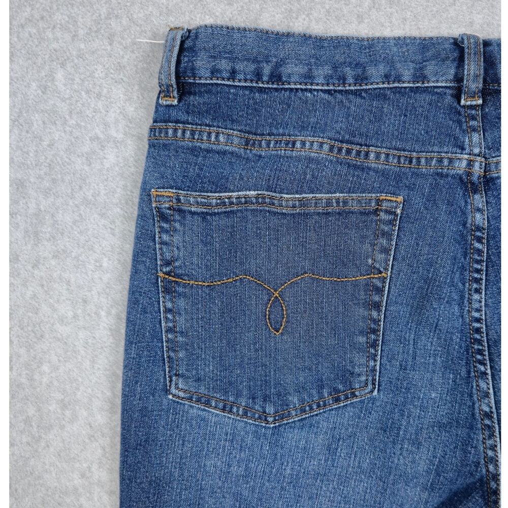 Lauren Jeans Co. Womens Size 12 Medium Wash Bootcut Jeans 32x30 - Picture 7 of 16